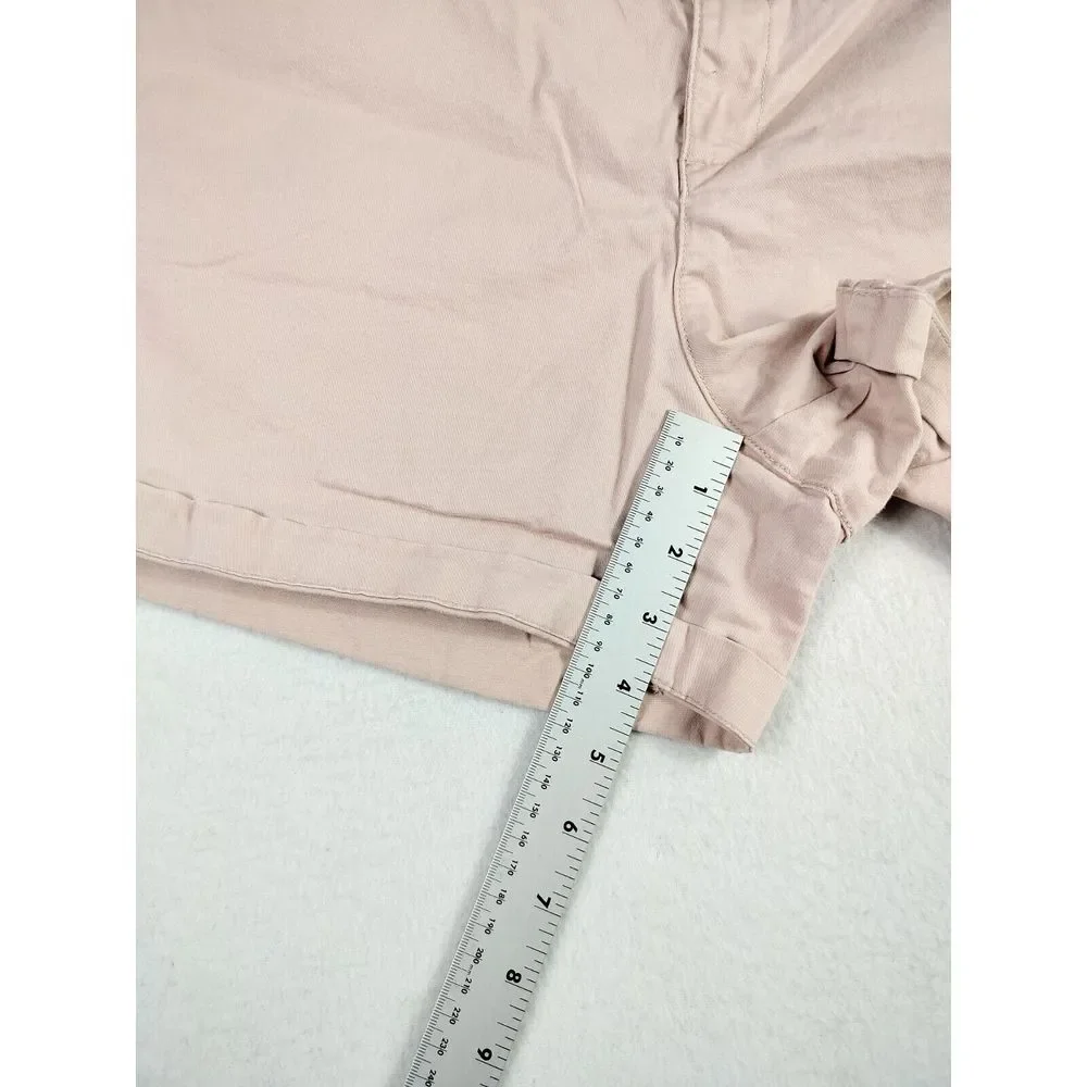 A New Day Shorts Women's 18 Pink Stretch Elastizado Classiccore Normcore‎ Casual